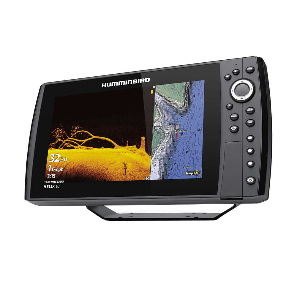 Humminbird HELIX 10 MEGA DI+ GPS G4N [411410-1] - wetsquad