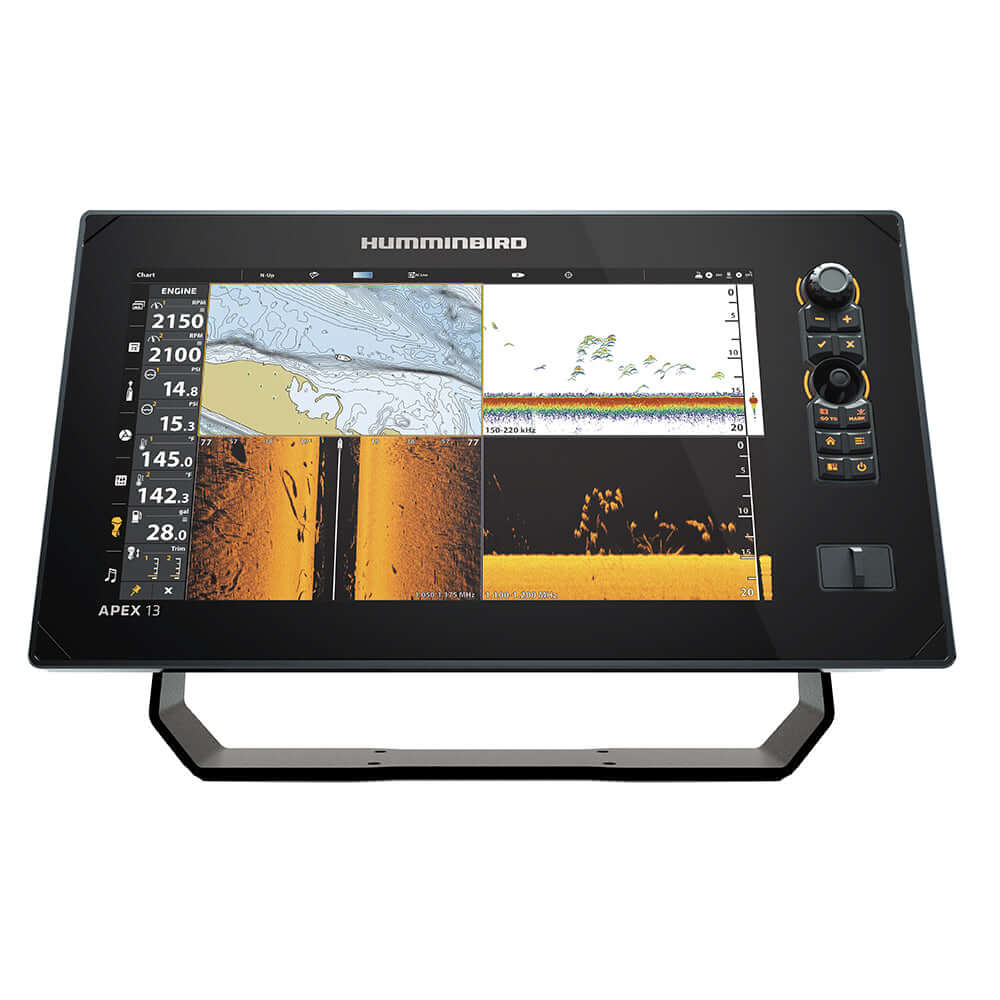 Humminbird APEX 13 MSI+ Chartplotter [411470-1] - wetsquad