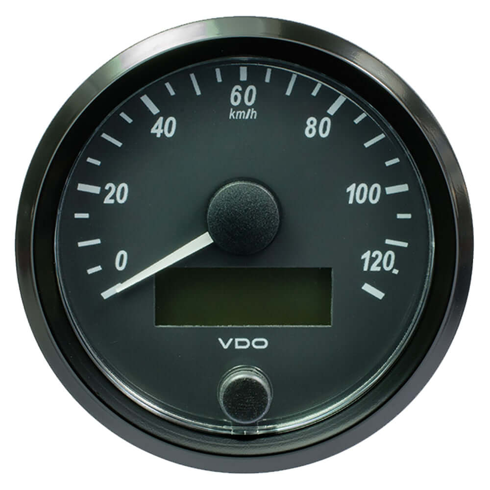 VDO SingleViu 80mm (3-1/8") Speedometer - 140MPH [A2C3832920030] - wetsquad