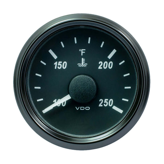 VDO SingleViu 52mm (2-1/16") Water Temperature Gauge - 250F - 450-30 Ohm [A2C3833340030] - wetsquad