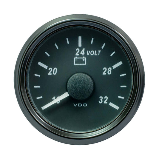 VDO SingleViu 52mm (2-1/16") Voltmeter f/24V Systems - 32V [A2C3832780030] - wetsquad