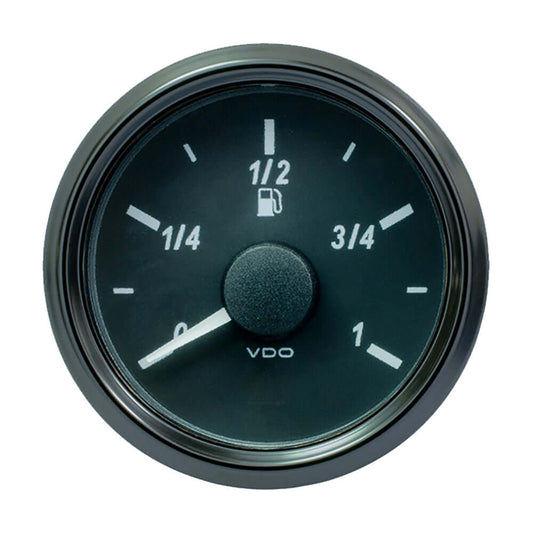 VDO SingleViu 52mm (2-1/16") Fuel Level Gauge - Euro - 3-180 Ohm [A2C3833100030] - wetsquad