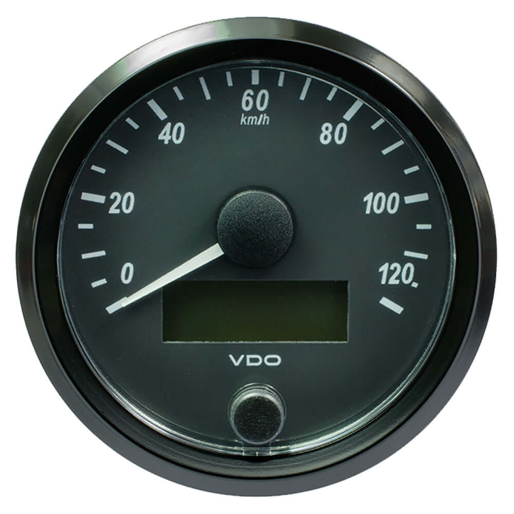 VDO SingleViu 80mm (3-1/8") Speedometer - 160 MPH [A2C3832930030] - wetsquad