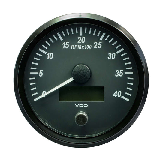 VDO SingleViu 100mm (4") Tachometer - 4000 RPM [A2C3832800030] - wetsquad