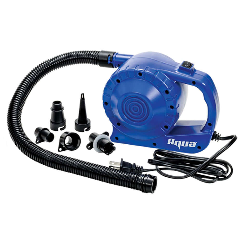 Air Pumps - Aqua Leisure Heavy-Duty 110V Electric Air Pump W/5 Tips [AQX19075P3]