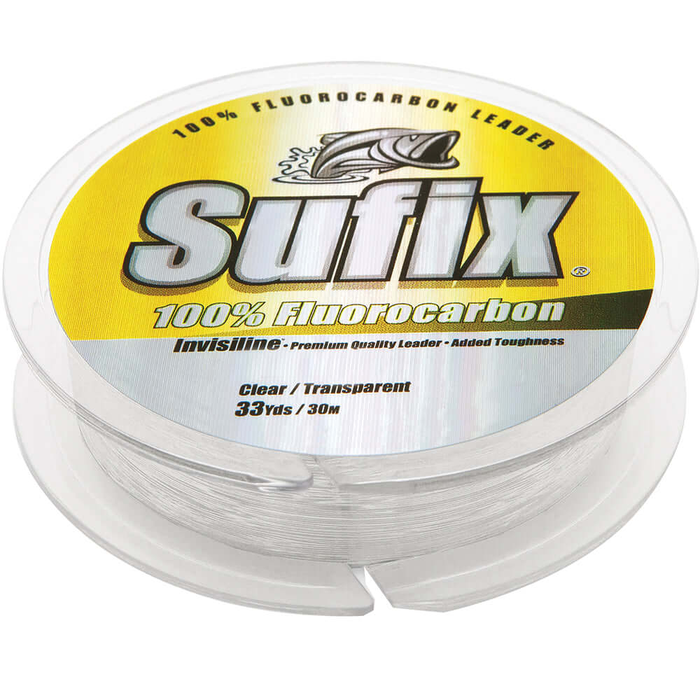 Sufix 100% Fluorocarbon Invisiline Leader - 50lb - 33yds [683-050] - wetsquad