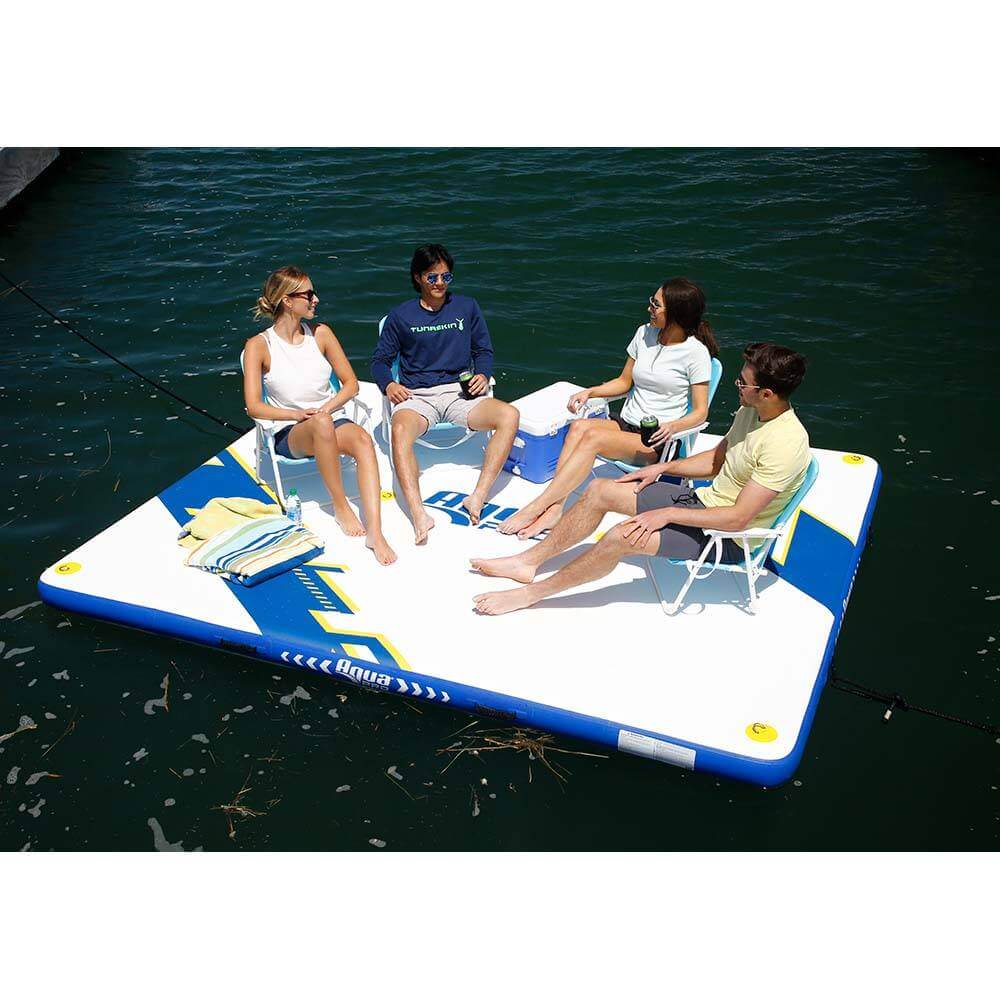 Floats - Aqua Leisure 10 X 8 Inflatable Deck - Drop Stitch [APR20924]