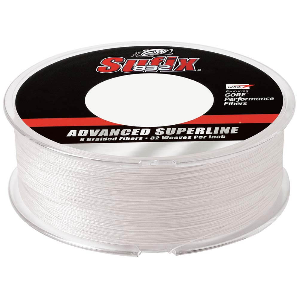 Sufix 832 Advanced Superline Braid - 10lb - Ghost - 600 yds [660-210GH] - wetsquad