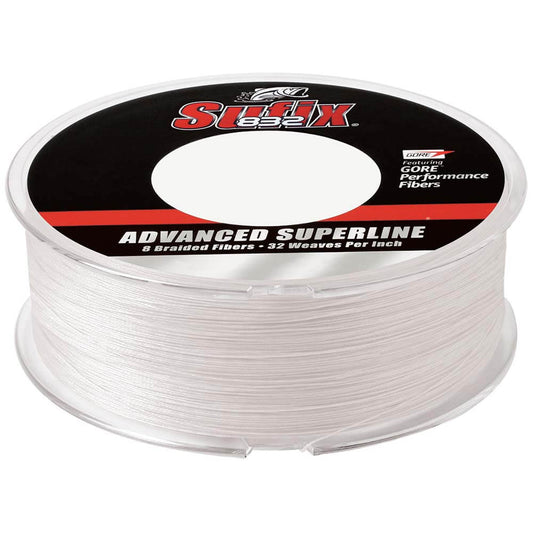 Sufix 832 Advanced Superline Braid - 20lb - Ghost - 600 yds [660-220GH] - wetsquad