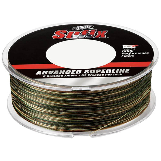 Sufix 832 Advanced Superline Braid - 30lb - Camo - 600 yds [660-230CA] - wetsquad