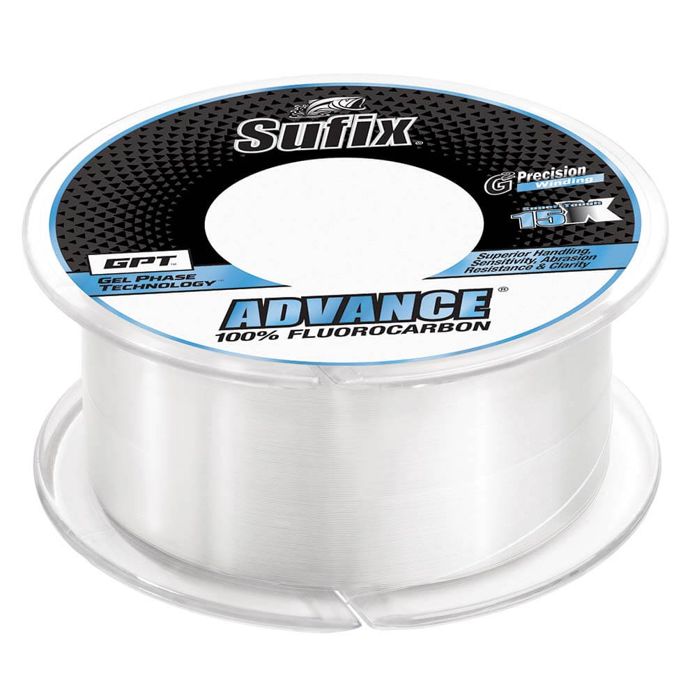 Sufix Advance Fluorocarbon - 4lb - Clear - 200 yds [679-004C] - wetsquad