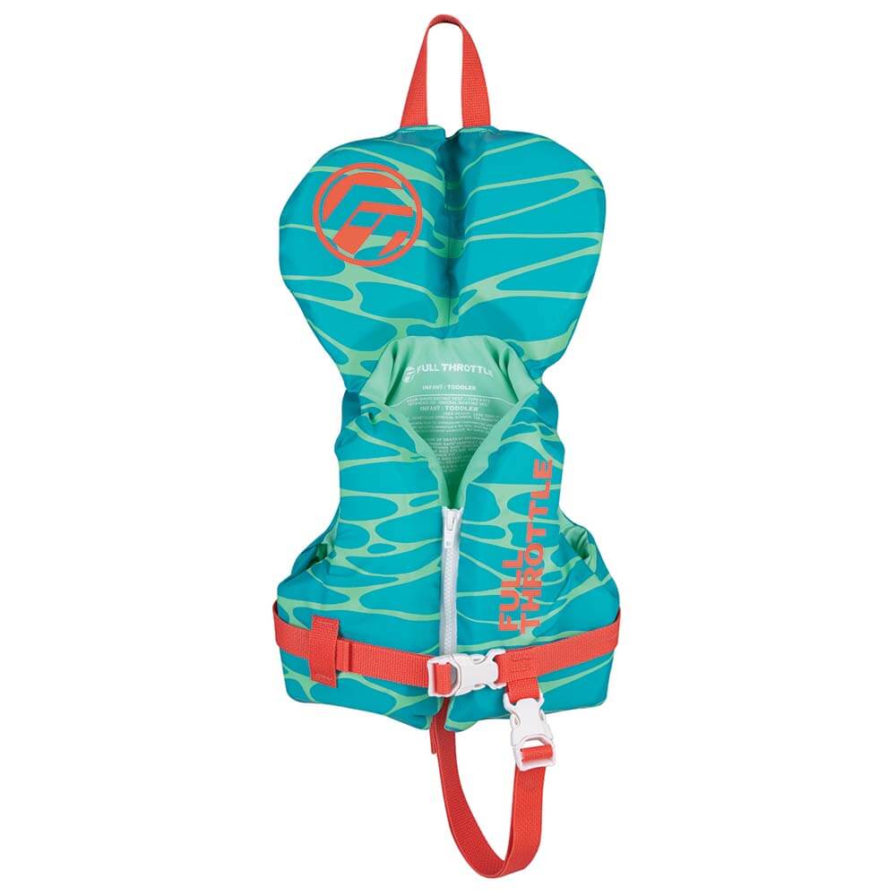 Life Vests - Full Throttle Infant Nylon Life Jacket - Aqua [112400-505-000-22]