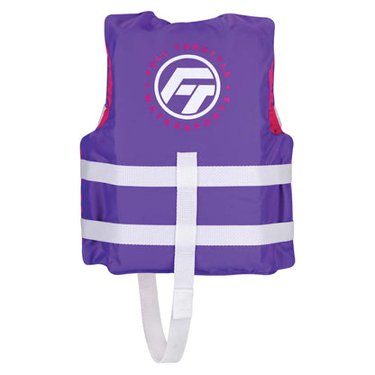 Life Vests - Full Throttle Child Nylon Life Jacket - Purple [112200-600-001-22]