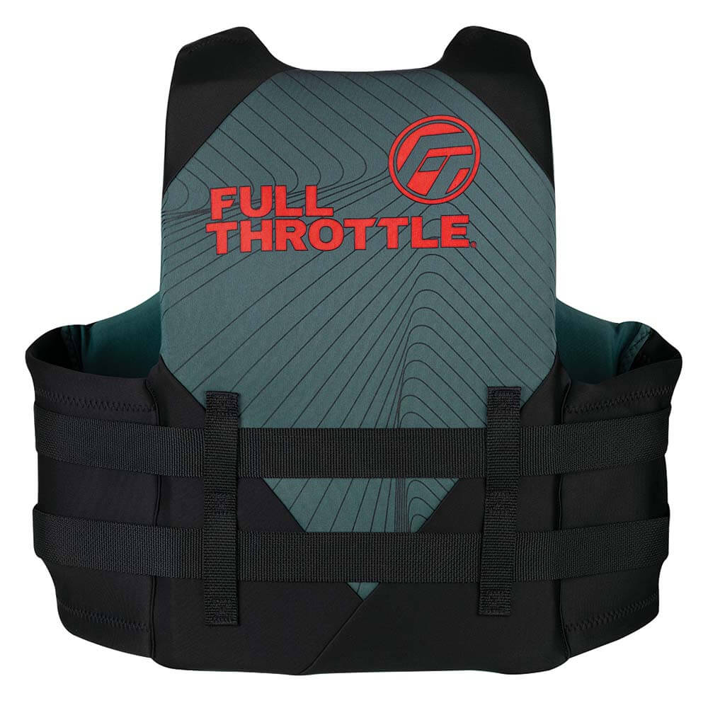 Life Vests - Full Throttle Adult Rapid-Dry Life Jacket - S/M - Grey/Black [142100-701-030-22]