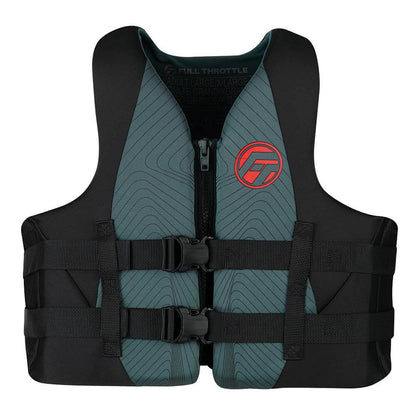 Life Vests - Full Throttle Adult Rapid-Dry Life Jacket - L/XL - Grey/Black [142100-701-050-22]