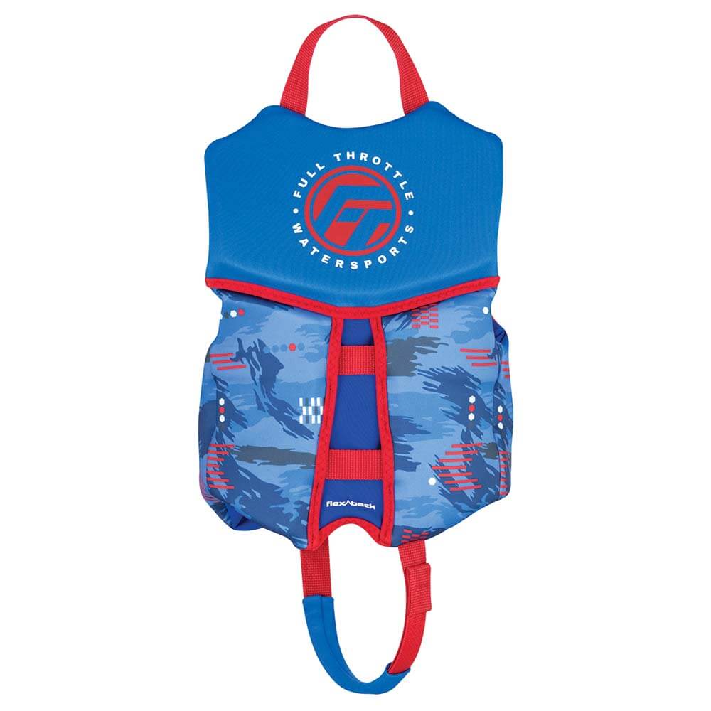 Life Vests - Full Throttle Child Rapid-Dry Flex-Back Life Jacket - Blue [142500-500-001-22]