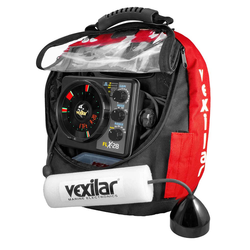 Vexilar FLX-28 Pro Pack II ProView Ice-Ducer w/Soft Pack [PPLI28PV] - wetsquad