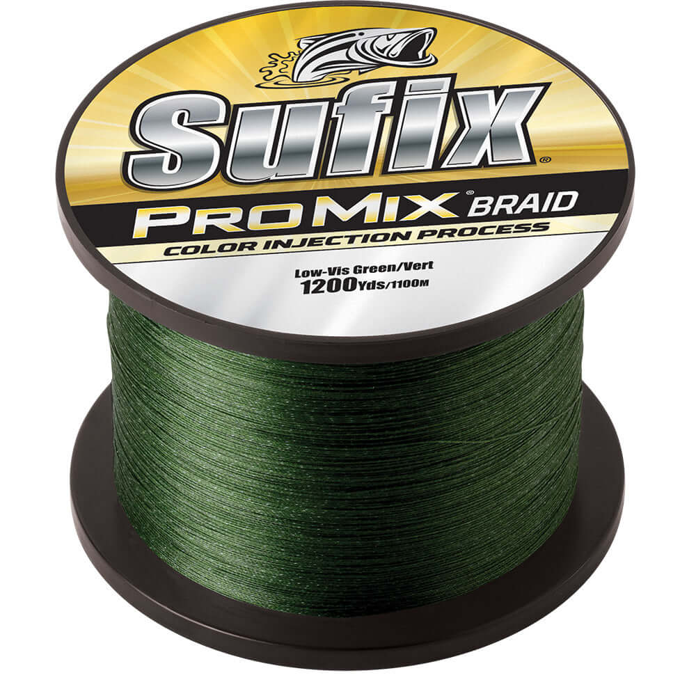 Sufix ProMix Braid - 15lb - Low-Vis Green - 1200 yds [630-315G] - wetsquad