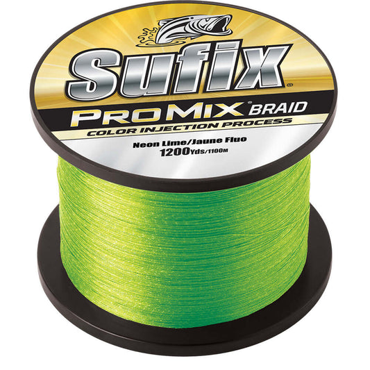 Sufix ProMix Braid - 30lb - Neon Lime - 1200 yds [630-330L] - wetsquad