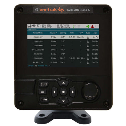 em-trak A200 Class A AIS Transceiver [425-0012] - wetsquad