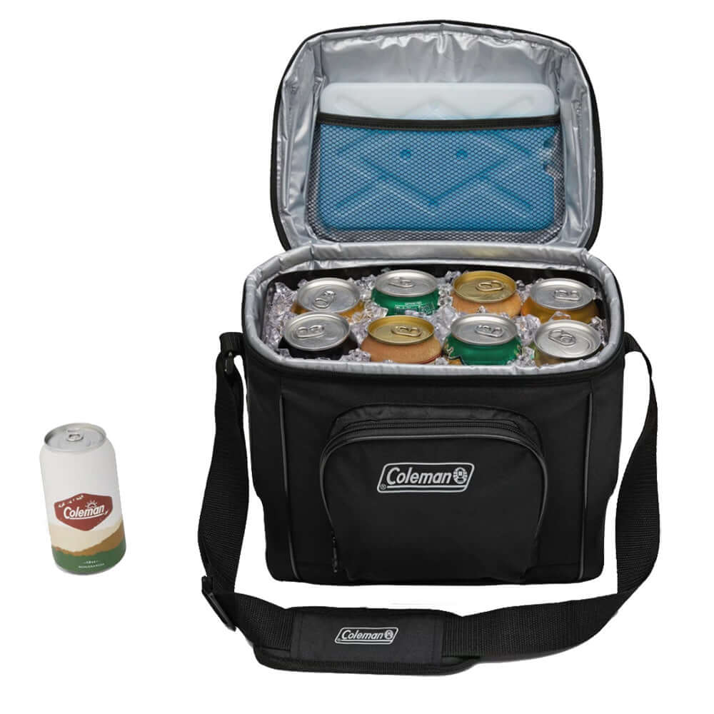 Coleman Chiller 16-Can Soft-Sided Portable Cooler - Black [2158135] - wetsquad