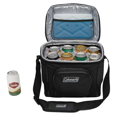 Coleman Chiller 16-Can Soft-Sided Portable Cooler - Black [2158135] - wetsquad