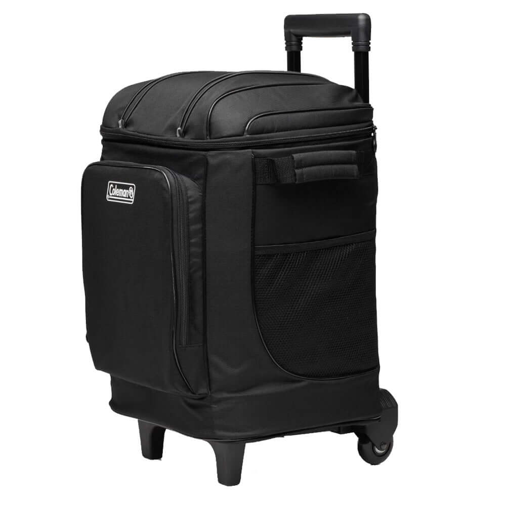 Coleman CHILLER 42-Can Soft-Sided Portable Cooler w/Wheels - Black [2158136] - wetsquad