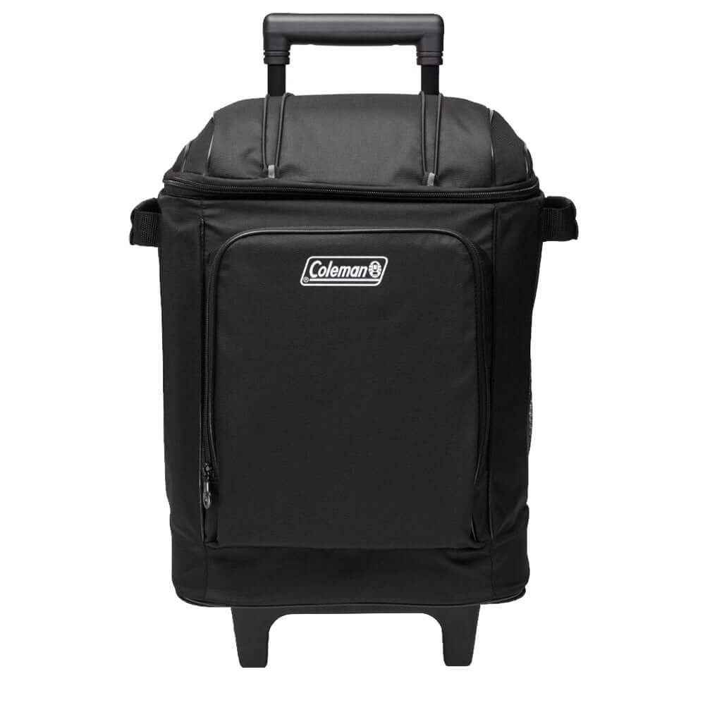 Coleman CHILLER 42-Can Soft-Sided Portable Cooler w/Wheels - Black [2158136] - wetsquad